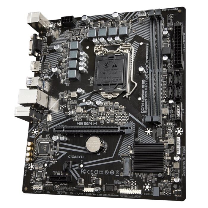 Gigabyte H510M H Intel 10/11th Gen microATX Motherboard - Image 2