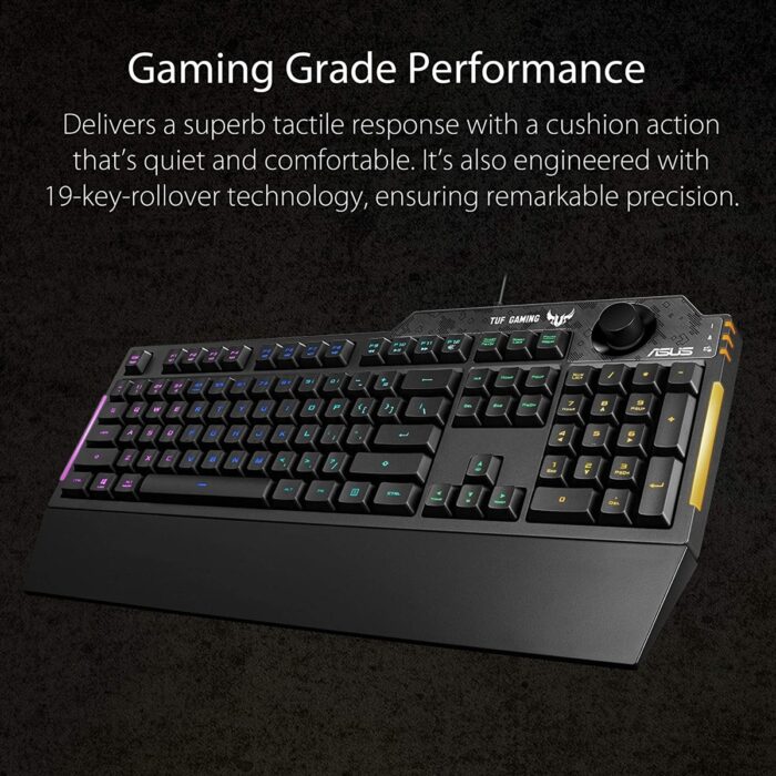 Asus Tuf Gaming K1 RGB Keyboard - Image 2