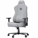AndaSeat Novis XL Series Best Budget Ergonomic Gaming Chair, Linen Fabric, Ash Gray
