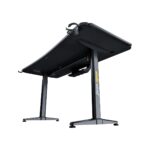 AndaSeat Terminator Electric Gaming Desk, Adjustable Carbon Fiber Texture Tabletop RGB, Black - Image 3
