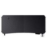 AndaSeat Terminator Electric Gaming Desk, Adjustable Carbon Fiber Texture Tabletop RGB, Black - Image 2