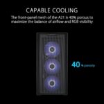 Asus A21 Mid-Tower microATX Case - Black - Image 3