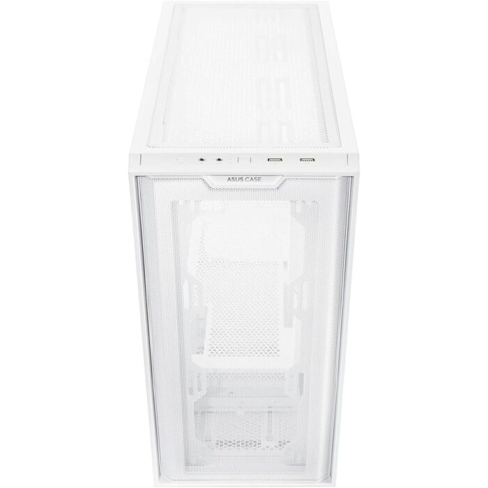 Asus A21 Mid-Tower microATX Case - White - Image 2