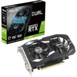 Asus Dual NVIDIA GeForce RTX 3050 6GB OC Edition Gaming Graphics Card - PCIe 4.0, 6GB GDDR6 Memory, HDMI 2.1, DisplayPort 1.4a, 2-Slot Design, Axial-tech Fan Design, 0dB Technology, Steel Bracket