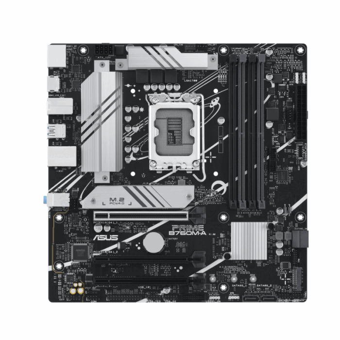 Asus Prime B760M-A DDR5 Intel 12/13/14th Gen microATX Motherboard - Image 2