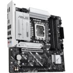 Asus Prime B860M-A WiFi-CSM B860 LGA 1851 microATX Motherboard, DDR5, PCIe 5.0, Two M.2 Slots, Wi-Fi 6E, 2.5Gb Ethernet, USB Type-C, DisplayPort, HDMI, and M.2 Heatsink for Optimal Performance - Image 3