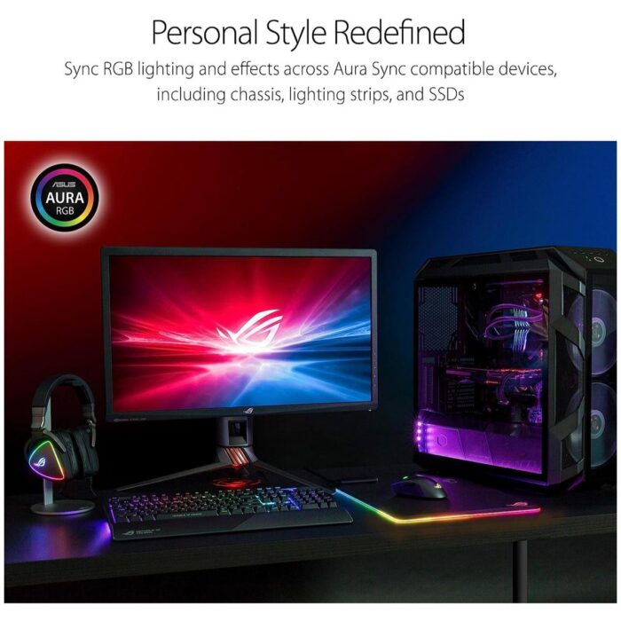 Asus Rog Balteus Qi Wireless-Charging RGB Gaming Mouse Pad - Image 4