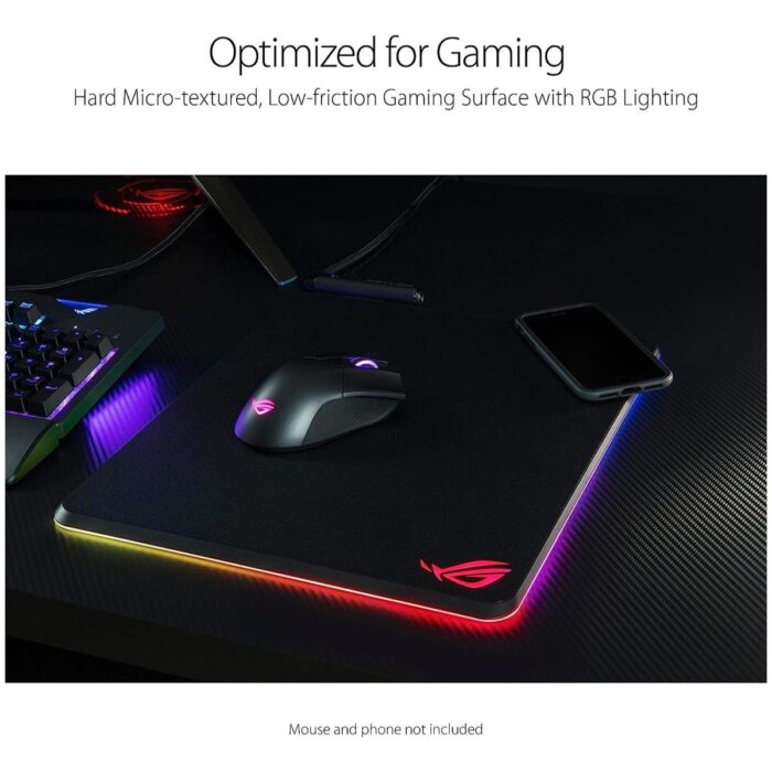 Asus Rog Balteus Qi Wireless-Charging RGB Gaming Mouse Pad - Image 3