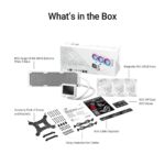 Asus Rog Ryujin III 360 ARGB Extreme White Edition All-in-One AIO CPU Liquid Cooler, AMD Ryzen 9000 & Intel Core Ultra Ready, Asetek Gen8 V2 Pump, High Airflow & Static Pressure Magnetic Fans - Image 5