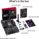 Asus Rog Strix B860-F Gaming Wifi ATX Motherboard, PC Ready with Advanced AI, 16+1+2+1 Power Levels, DDR5 Slots, PCIe 5.0, Four M.2 Slots, WiFi 7, Aura Sync RGB Lighting - Image 3