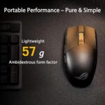 Asus Rog Strix Impact III Wireless Gaming Mouse - Black - Image 3