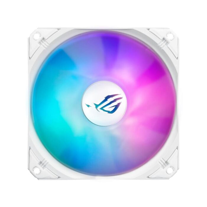 Asus Rog Strix LC III 360 ARGB LCD AIO 360mm Liquid CPU Cooler - White Edition - Image 2