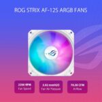 Asus Rog Strix LC III 360 ARGB AIO 360mm Liquid CPU Cooler - White Edition - Image 4
