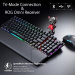 Asus Rog Strix Scope II 96 RGB Wireless Gaming Keyboard - Black (NX Snow Switches) - Image 3