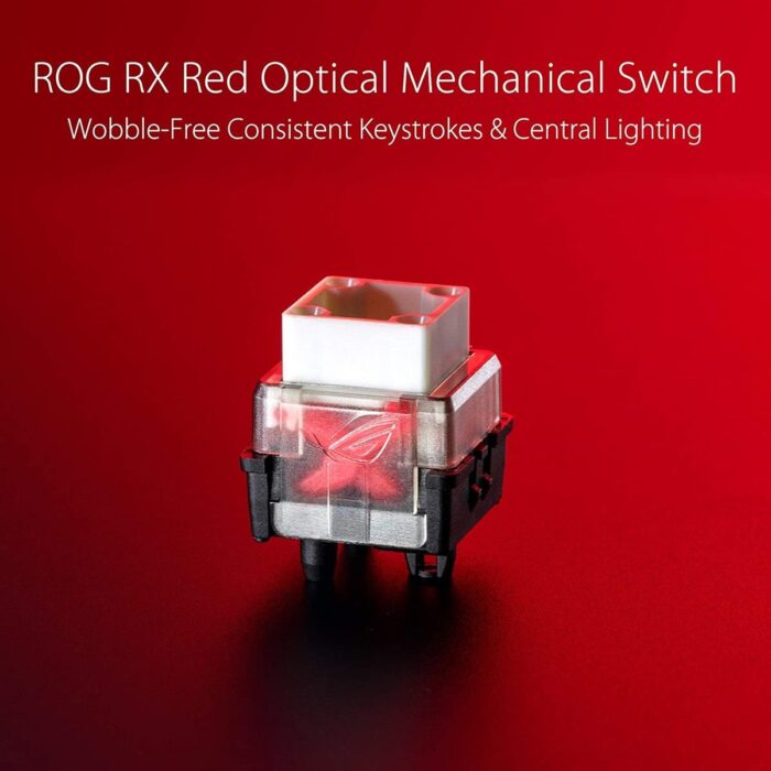 Asus Rog Strix Scope RX RGB Mechanical Gaming Keyboard - Red Switch - Image 2