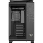 Asus Tuf Gaming GT502 Horizon ATX Mid-Tower Gaming Case (Boundless Panoramic Design, Dual-Chamber, Independent CPU and GPU Cooling Zones, Tool-Free Side Panels, USB 10 Gbps Type-C Front Panel) - Image 2