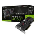 PNY GeForce RTX™ 4060Ti 8GB VERTO™ Overclocked Dual Fan DLSS 3