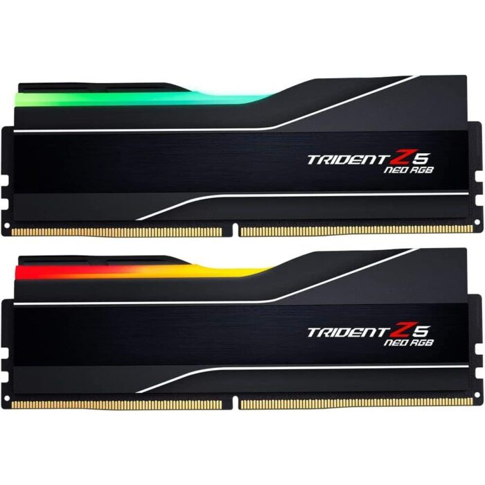 G.Skill Trident Z5 Neo RGB 32GB (2x16GB) 6000MHz C36 DDR5 DRAM Desktop Memory - Matte Black - Image 2