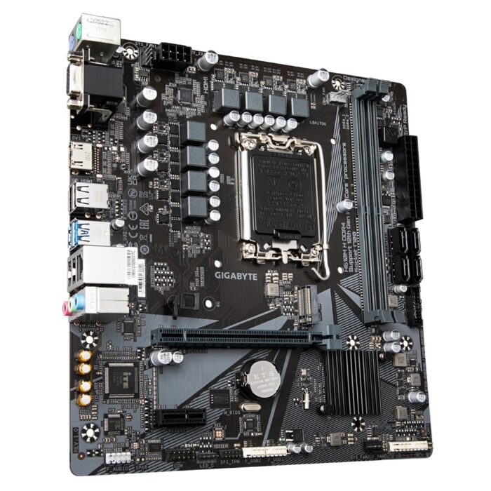 Gigabyte H610M H DDR4 Intel 12th Gen microATX Motherboard - Image 2