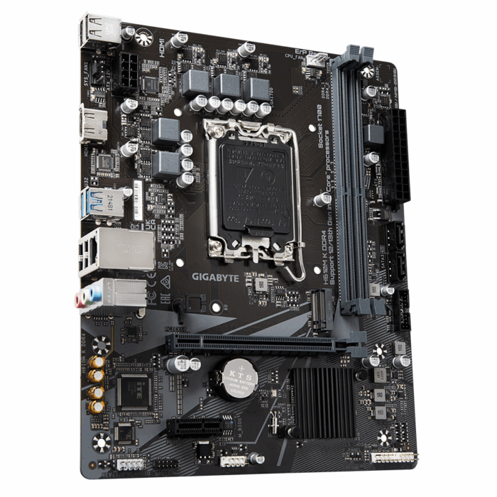Gigabyte H610M K DDR4 Intel 12/13th Gen microATX Motherboard - Image 2