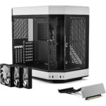 Hyte Y60 Modern Aesthetic Mid-Tower ATX Gaming Case - Panda - Image 4