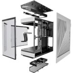 Hyte Y60 Modern Aesthetic Mid-Tower ATX Gaming Case - Panda - Image 5