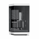Hyte Y70 Upgraded Modern Aesthetic Dual Chamber Panoramic Tempered Glass Mid-Tower ATX Computer Gaming Case with PCIE 4.0 Riser Cable Included - Panda - Image 4