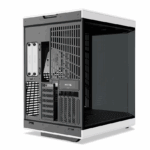 Hyte Y70 Upgraded Modern Aesthetic Dual Chamber Panoramic Tempered Glass Mid-Tower ATX Computer Gaming Case with PCIE 4.0 Riser Cable Included - Panda - Image 3