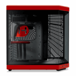 Hyte Y70 Modern Aesthetic Mid-Tower ATX Gaming Case - Black Cherry - Image 3