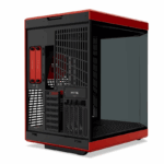 Hyte Y70 Modern Aesthetic Mid-Tower ATX Gaming Case - Black Cherry - Image 4