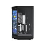 Hyte Y70 Touch Infinite Modern Aesthetic Mid-Tower ATX Gaming Case with LCD Screen - Black - Image 2