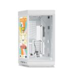 Hyte Y70 Touch Infinite Modern Aesthetic Mid-Tower ATX Gaming Case with LCD Screen - White - Image 2