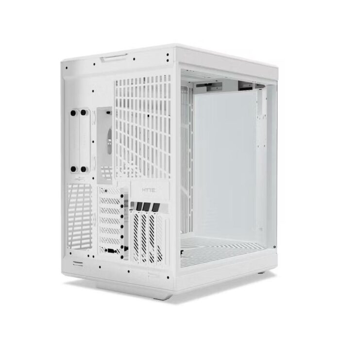 Hyte Y70 Touch Infinite Modern Aesthetic Mid-Tower ATX Gaming Case with LCD Screen - White - Image 3