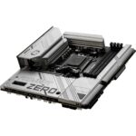 MSI B650M Project Zero Gaming Motherboard (AMD Ryzen 9000/8000/7000 Series Processors, AM5, DDR5, PCIe 4.0, M.2 Slots, SATA 6Gb/s, USB 3.2 Gen 2, HDMI/DP, Wi-Fi 6E, Bluetooth 5.3, 2.5Gbps LAN, mATX) - Image 4