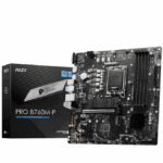 MSI Pro B760M-P DDR5 Intel 12/13/14th Gen microATX Motherboard