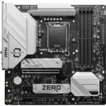 MSI B760M Project Zero Gaming Motherboard (Support 14th/13th/12th Gen Intel Processors, LGA 1700, DDR5, PCIe 5.0, M.2 Slots, 2.5Gbps LAN, USB 3.2 Gen2, HDMI/DP, Wi-Fi 6E, Bluetooth 5.3, mATX) - Image 2