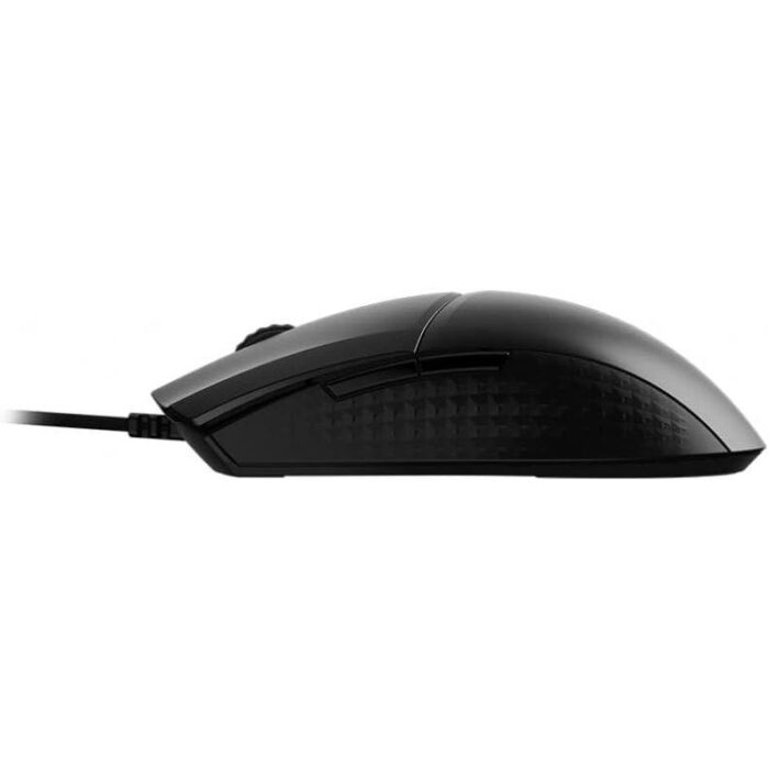 MSI Clutch GM41 Lightweight V2 Gaming Mouse - 16000 DPI Optical Sensor, Symmetrical, 60M+ Click OMRON Switches, 6-Buttons, FriXionFree Cable, 1ms Latency, RGB Mystic Light, 65g - Wired - Image 3