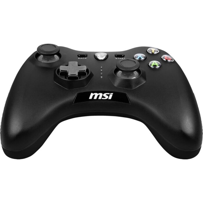 MSI Force GC30 V2 Wireless Gaming Controller, Dual Vibration Motors, Dual Connection Modes, Interchangable D-Pads, Compatible with PC & Android, Black - Image 2