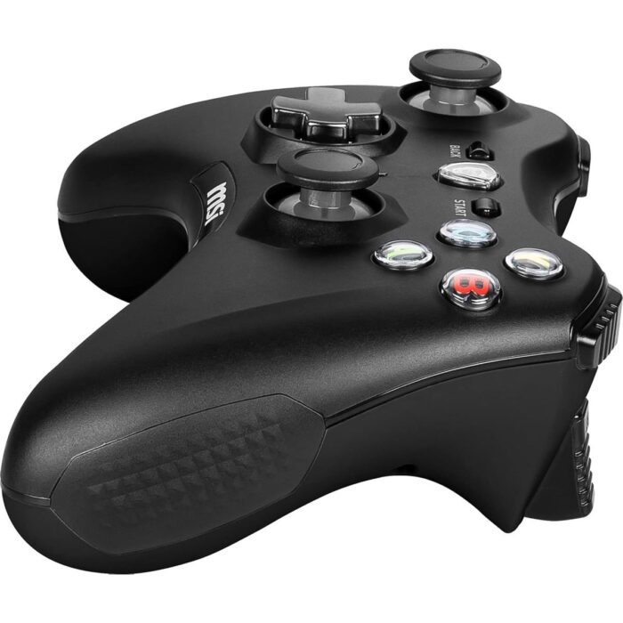 MSI Force GC30 V2 Wireless Gaming Controller, Dual Vibration Motors, Dual Connection Modes, Interchangable D-Pads, Compatible with PC & Android, Black - Image 4