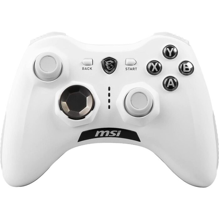 MSI Force GC30V2 White Wireless Gaming Controller, Dual Vibration Motors, Dual Connection Modes, Interchangable D-Pads, Compatible with PC & Android - Image 3