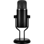 MSI Immerse GV60 Streaming Microphone, Plug & Play, 24bit/96kHz, 4D Pickup, For Singing, Podcasts, Interviews, Meetings, Gaming, Zero-latency, Built-in 3.5mm, 3m USB Cable, Dedicated Dials with Mic Mute Button - Image 2