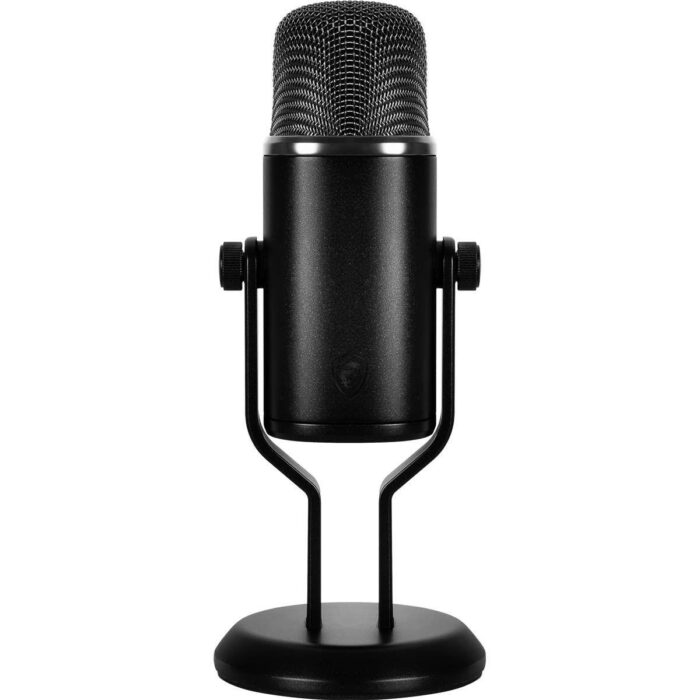 MSI Immerse GV60 Streaming Microphone, Plug & Play, 24bit/96kHz, 4D Pickup, For Singing, Podcasts, Interviews, Meetings, Gaming, Zero-latency, Built-in 3.5mm, 3m USB Cable, Dedicated Dials with Mic Mute Button - Image 2