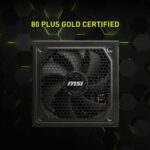 MSI MAG A1000GL PCIE5 1000W 80 Plus Gold Fully Modular Power Supply - Image 2