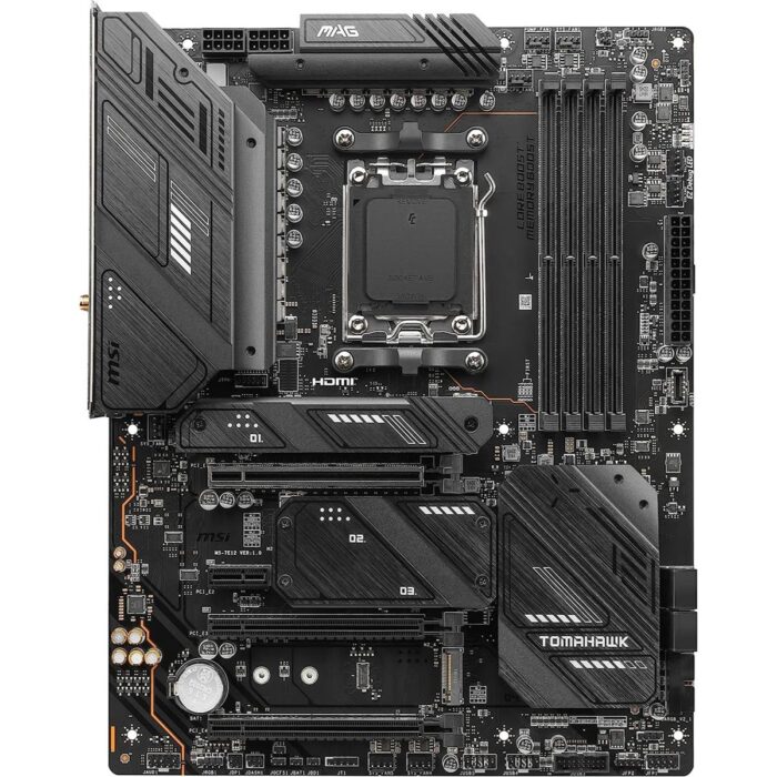 MSI MAG X670E Tomahawk Wifi DDR5 AMD AM5 ATX Motherboard - Image 2