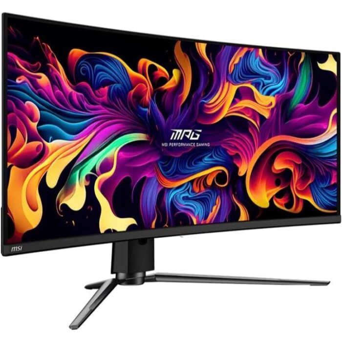 MSI MPG 341CQPX QD-OLED 34-inch Curved OLED Gaming Monitor, 240Hz, 3440 x 1440 (UWQHD), 0.03ms Response Time, True Black HDR 400, HDMI, DP Port, USB Type C, Tilt, Height Adjustable - Image 2