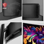 MSI MPG 341CQPX QD-OLED 34-inch Curved OLED Gaming Monitor, 240Hz, 3440 x 1440 (UWQHD), 0.03ms Response Time, True Black HDR 400, HDMI, DP Port, USB Type C, Tilt, Height Adjustable - Image 5