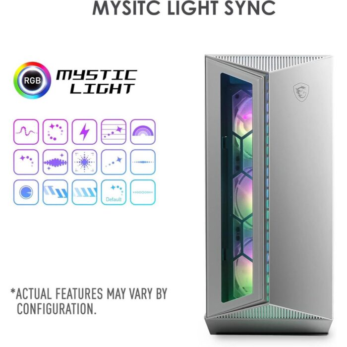 MSI MPG Gungir 110R White ARGB Mid-Tower ATX Gaming Case - Image 3