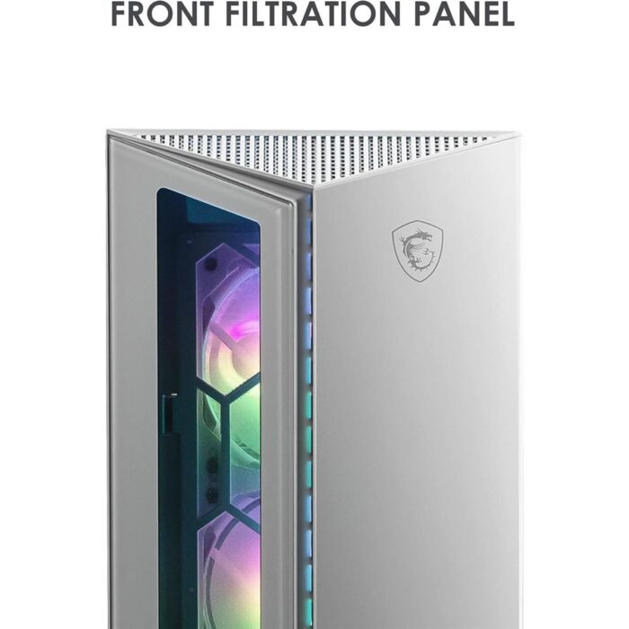 MSI MPG Gungir 110R White ARGB Mid-Tower ATX Gaming Case - Image 4