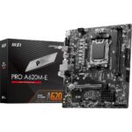 MSI Pro A620M-E DDR5 AMD AM5 microATX Motherboard