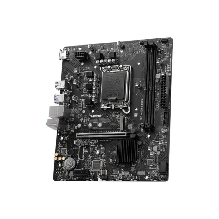 MSI Pro H610M-S DDR4 Intel 12/13/14th Gen microATX Motherboard - Image 3